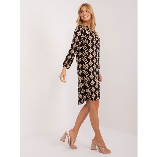 Sublevel Dress-D73771M30427A-black-beige Cijene
