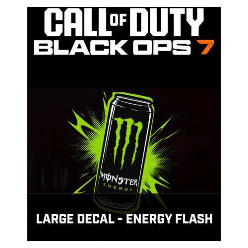 Call of Duty: Black Ops 7 - Energy Flash Large Decal + 15 min 2XP (DLC) (PS4/PS5/XBOX ONE/XBOX SERIES X/PC) Official Website Key GLOBAL Slike