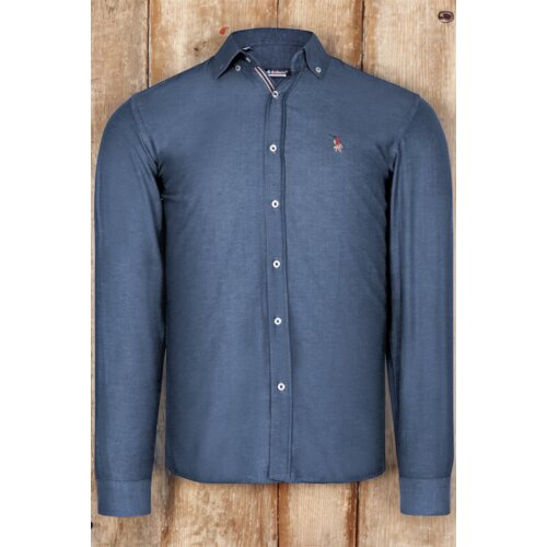 Dewberry G674 MEN&amp;#039;S SHIRT-PLAIN OIL Slike