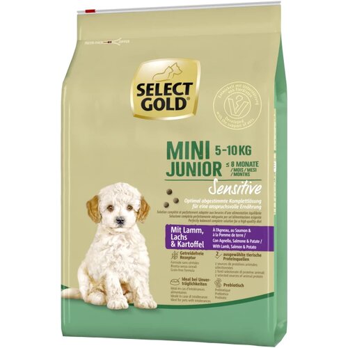Select Gold Sensitive Junior Mini janjetina, losos i krumpir Cijene
