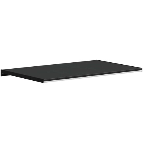  Prozorska klupčica Crno s drvenim uzorkom 100 x 50 x 4,5 cm PVC Slike