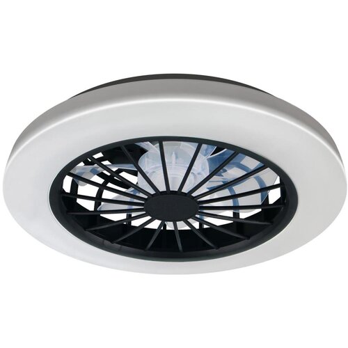  LED prigu&scaron;iva plafonska svetiljka sa ventilatorom GHANA LED/24W/230V bela/crna+daljinski upravljač Cene
