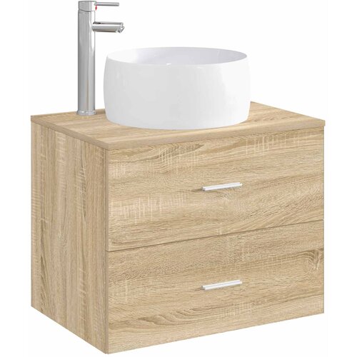  Umivaonik za kupaonicu Krom 38,5 x 38,5 x 16 cm Metal Slike