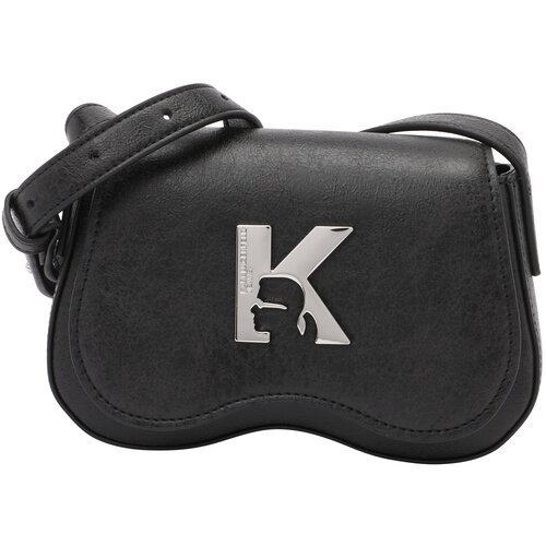 Karl Lagerfeld jeans Torba preko ramena crna / srebro Slike