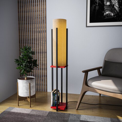 Opviq shelf lamp - 8132 blackred floor lamp Slike