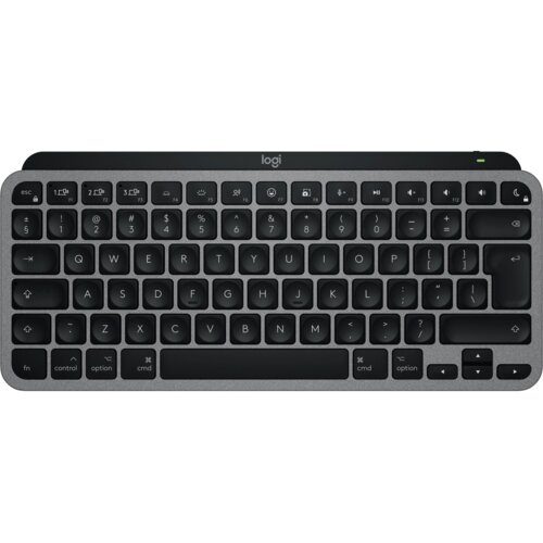 Logitech MX Keys Mini For Mac tipkovnica Kuća / Ured Bluetooth QWERTY US Međunarodna Crno, Sivo Slike