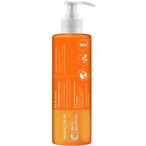 Miraculum Asta Plankton gel za či&amp;scaron;ćenje i skidanje make-upa 200 ml Slike