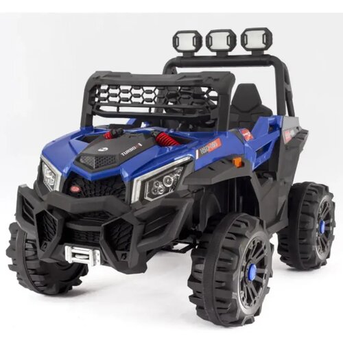 Džip 4x4 dvosed 12V - 319 plavi sa swing funkcijom Slike
