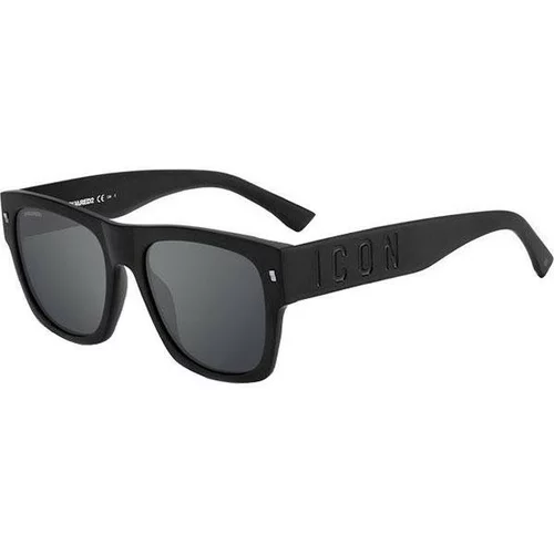 Dsquared2 ICON0004/S 003/T4 ONE SIZE (55) Črna/Siva