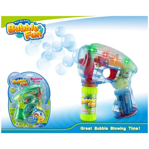 Bubble Fun Milni mehurčki bubble gun z lučko, 60 ml Slike