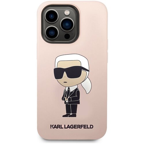  Maska za iPhone 13 Pro Karl Lagerfeld Liquid Silicone Ikonik NFT Pink Cene