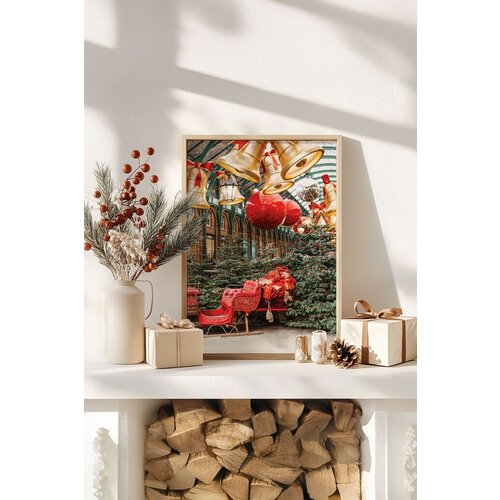 Wallity uramljena slika Nwyearsngmdl88, 33x48 cm Cene