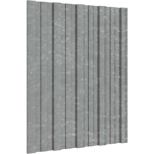 Krovni panel 36 pcs Srebrna 60 x 45 cm Pocinčani čelik Cijene