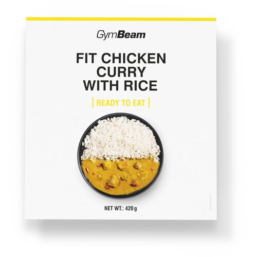 GymBeam FIT Pileći curry s rižom Ready to eat Slike