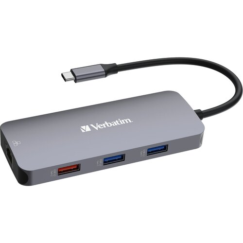Verbatim USB-C Pro Multiport Hub 9 Port CMH-9 32152 Slike