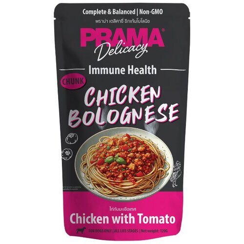 Prama Delicacy Immune Health pi&scaron;čančji bolognese v omaki 120 g Cene
