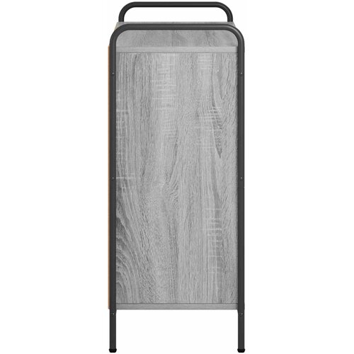  Ormarić za knjige 80 x 33 x 80 cm Konstruirano drvo Siva Sonoma Slike