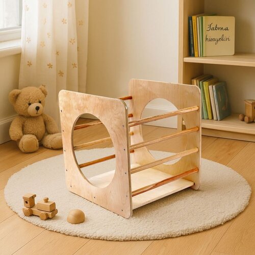 Hanah home Pikler Climber u boji hrasta AKTV049 Cene