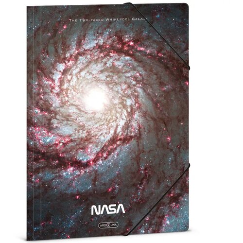 Ars Una NASA mapa z elastiko A/4 z motivom galaksije Whirpool (dva obraza) Cene