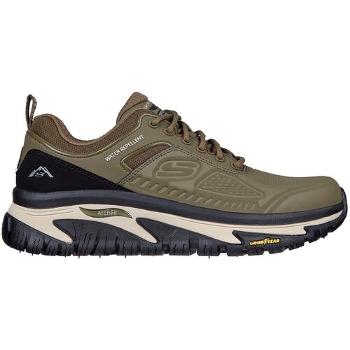Skechers Tek & Trail Arch Fit Road Walker-Recon Olive/Blk 237333-OLBK Zelena Cene