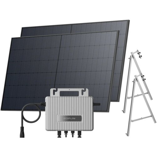 ECOFLOW Stream - Solarna Elektrana za Balkon - Betonska - Mikroinverter + 2x520W Solarni Paneli Cijene