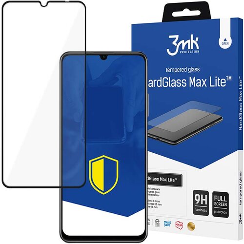 3mk HARDGLASS MAX SOLID KALJENO STEKLO ZA REALME C51 4G, ZA&amp;Scaron;ČITA ZA EKRAN, (21966317) Slike