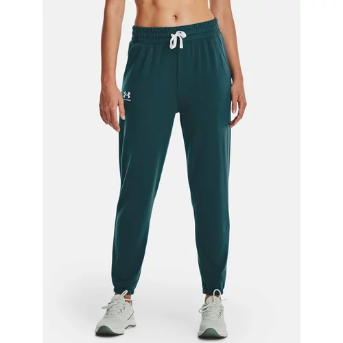 Under Armour Sweatpants Rival Terry Jogger-GRN - Women