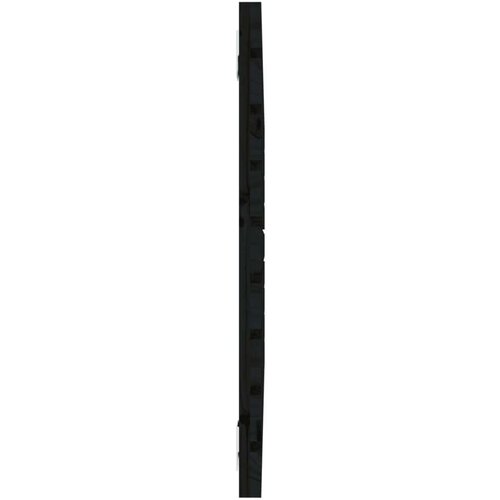  Zidno uzglavlje crni 81x3x63 cm od masivne borovine Slike