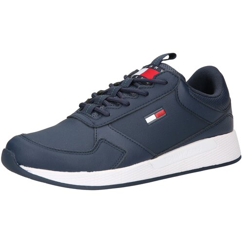 Tommy Jeans Niske tenisice mornarsko plava / crvena / bijela Cene