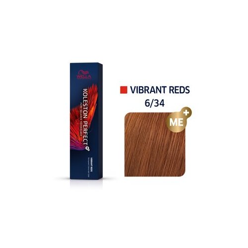 Wella Professionals Koleston Perfect Me+ Vibrant Reds profesionalna trajna barva las 6/34 60 ml Slike