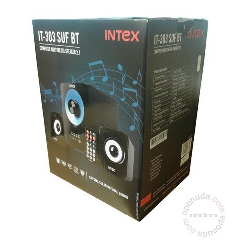 Intex 2.1 303 FM/SD/USB/BT zvučnik Slike