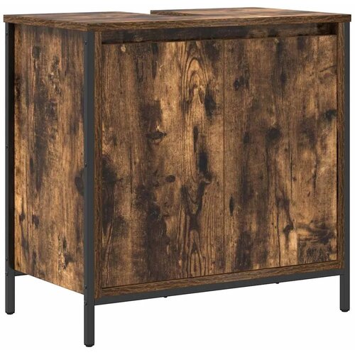  Ormarić za Lavabo - Umivaonik od dimljenog hrasta 60x34 5x60 cm - Dimljeni hrast Cijene