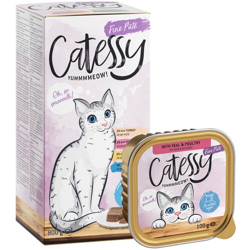  Me&scaron;ano pakiranje Catessy pladnji 32 x 100 g Fina pa&scaron;tetna me&scaron;anica I Cijene