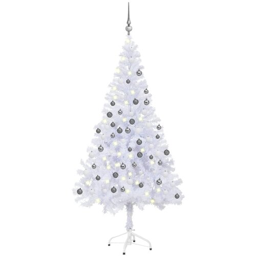 vidaXL umjetno božićno drvce LED s kuglicama 180 cm 620 grana Cene