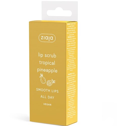 Ziaja Tropical Pineapple sladkorni piling za ustnice 12 ml Cene
