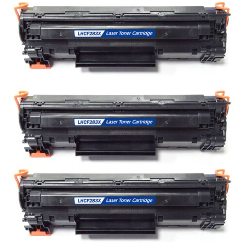  Toner HP 83X (CF283X) črn/black 3x črn toner kompatibilni BREZPLAČNA PO&amp;Scaron;TNINA Slike