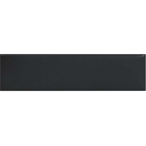  Zidna uzglavlja 12 pcs 60 x 15 cm Crna tkanina Slike