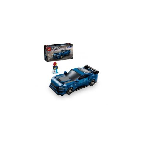 Lego igračka Speed Champions Ford Mustang Dark Horse Sport Car 9+, plava Slike