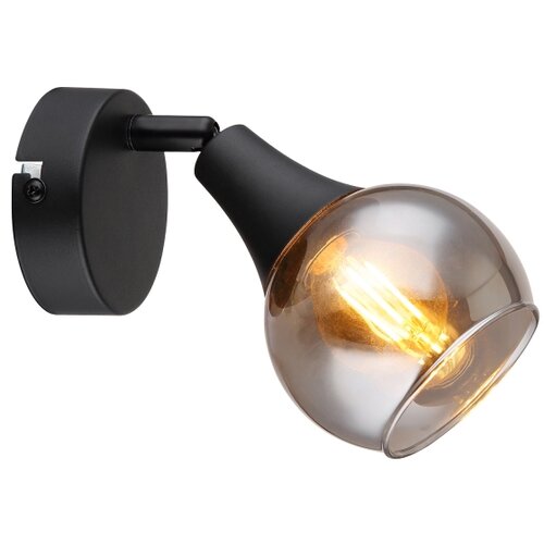 Globo 57904-1 - zidna spot svetiljka glyptar 1xE14/40W/230V crna Slike