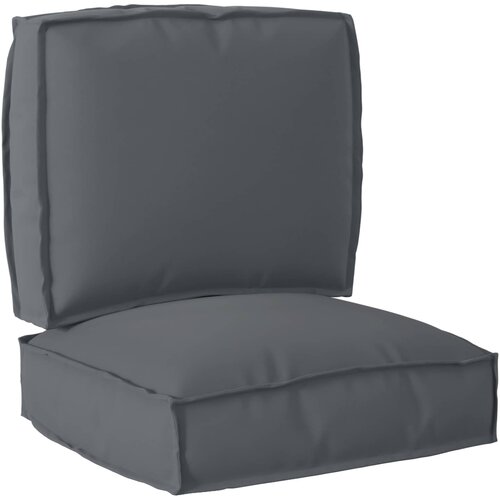  Set jastučića za palete 2 pcs Antracit Oxford tkanina Slike