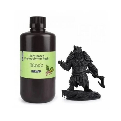 Elegoo plant-based resin 1000g - black Slike