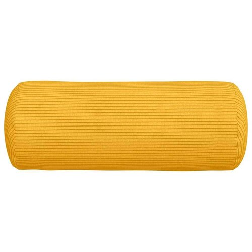 VidaXL valjkasti jastučići 2 pcs svijetlo žuta &amp;Oslash; 15 x 40 cm Slike