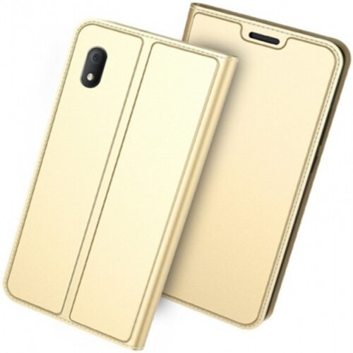 Samsung A52 futrola leather luxury flip gold Cene