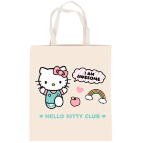 Hello Kitty Platnena torba I am Awesome, 38 x 44 cm Cijene