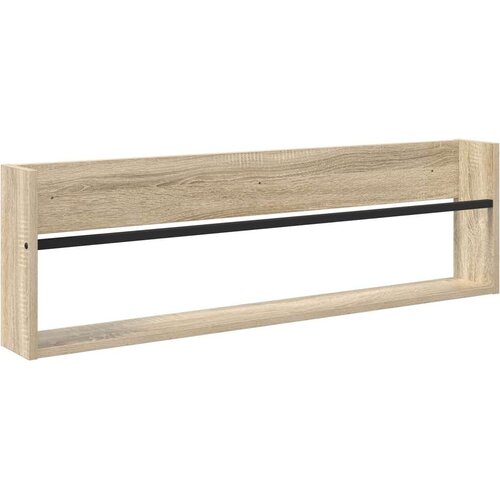  Polica za časopise Zidne 2 pcs Sonoma hrast 100 x 12 x 30 cm Slike