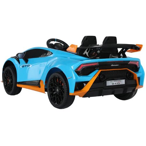 Lean Toys Otro&amp;scaron;ki avto na akumulator Lamborghini STO DRIFT modra Slike
