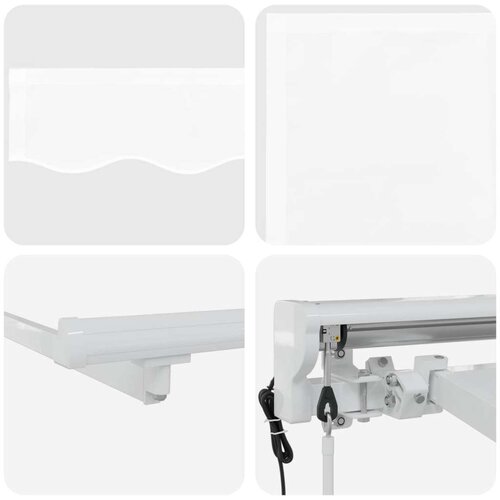  Električna retraktabilna tenda Bijeli 3 5 x 2 5 m - Bijela (bijeli okvir) 3 5 x 2 5 m Električna Slike