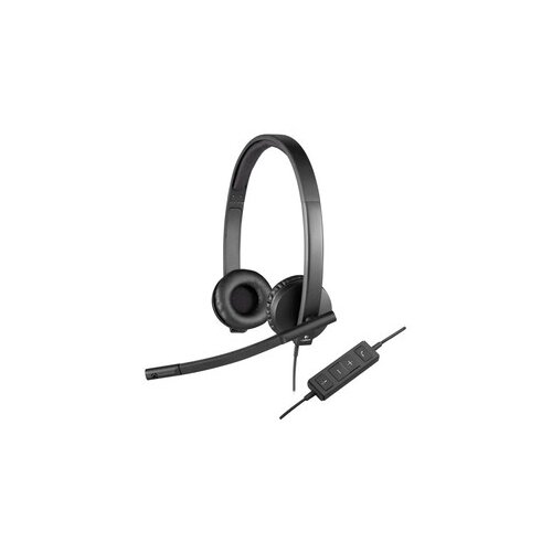Logitech Slu&amp;scaron;alice sa mikrofonom H570e Stereo Headset 981-000575 Slike