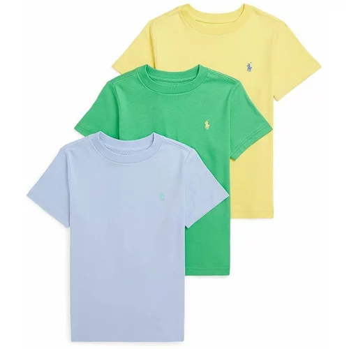 Polo Ralph Lauren Otroška kratka majica 3-pack