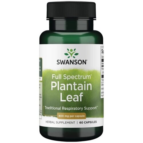 Swanson Listi trpotca 400 mg (60 kapsul) Slike